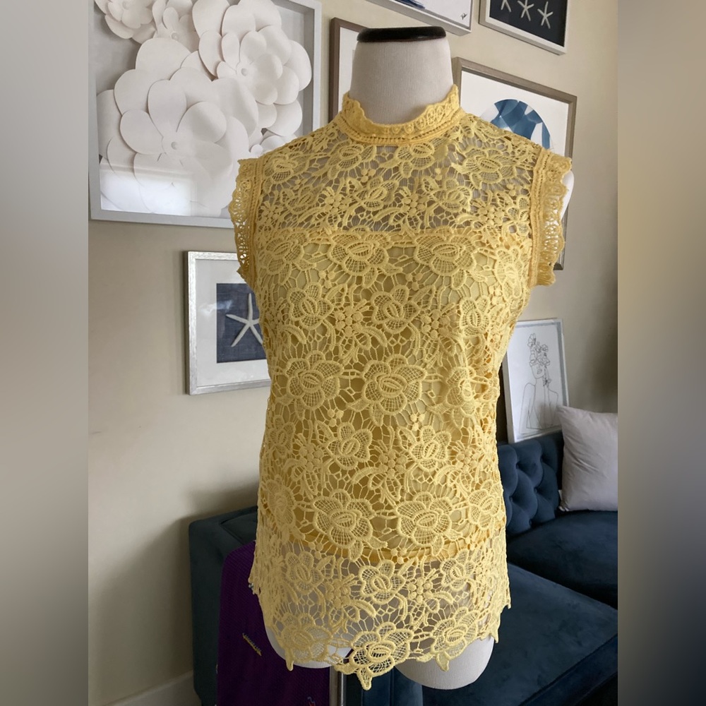 Nanette Lapore Lace Top S